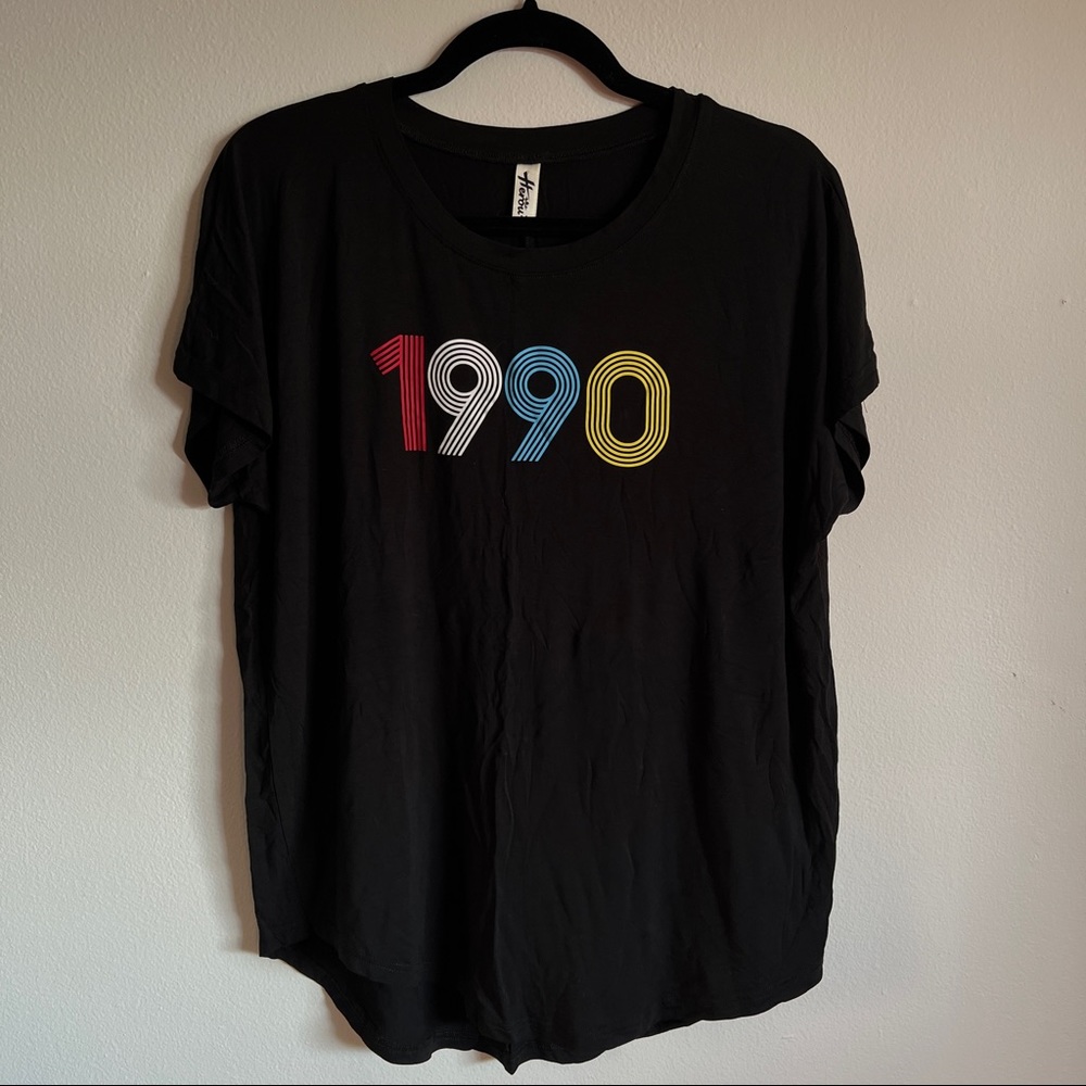 Black 1990 Tee